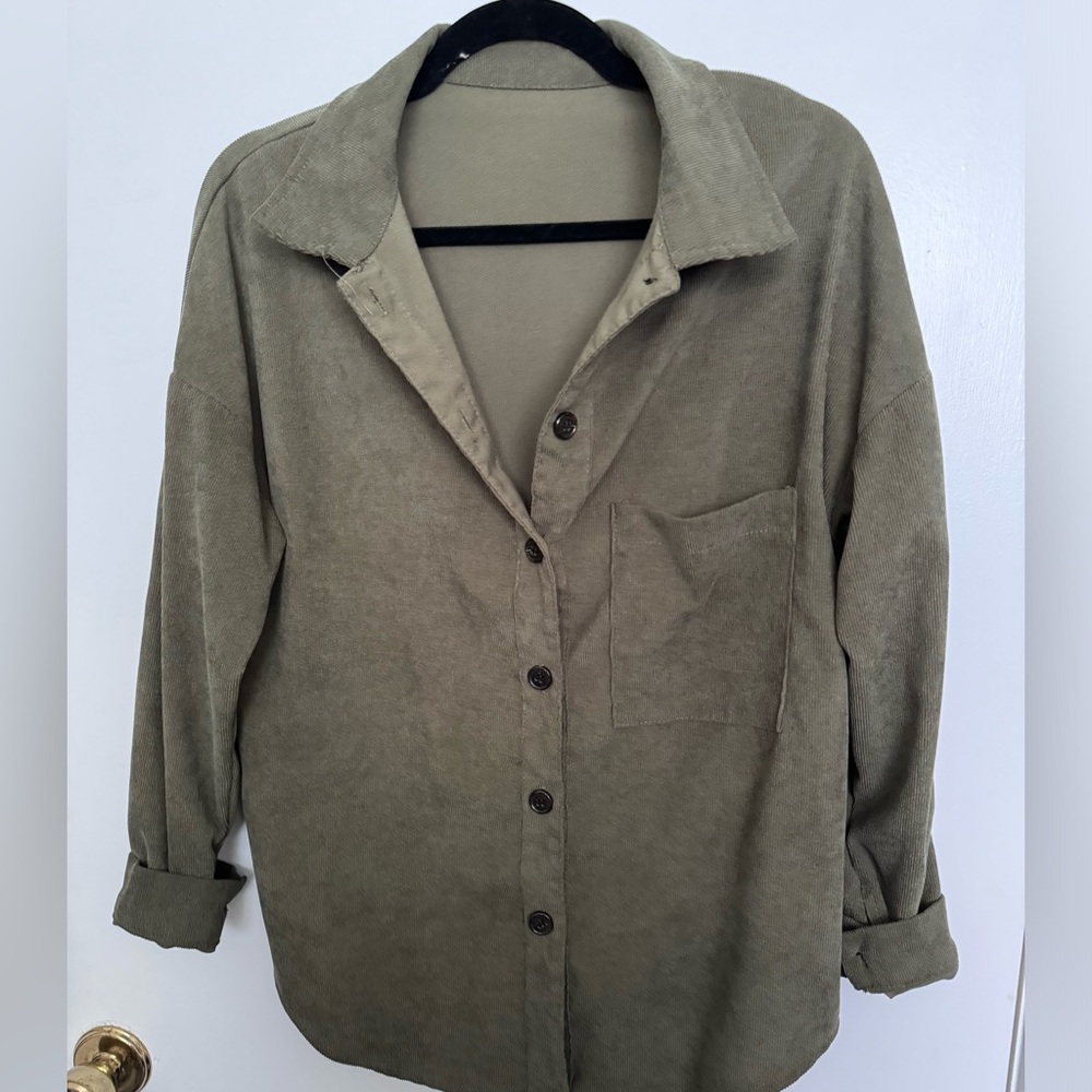 Small button down